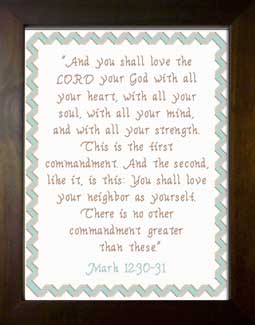 Love The Lord - Mark 12:30-31